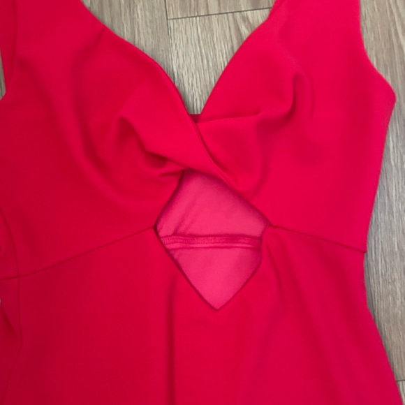 NWT the fashion poet red midi dress - Picture 2 of 8